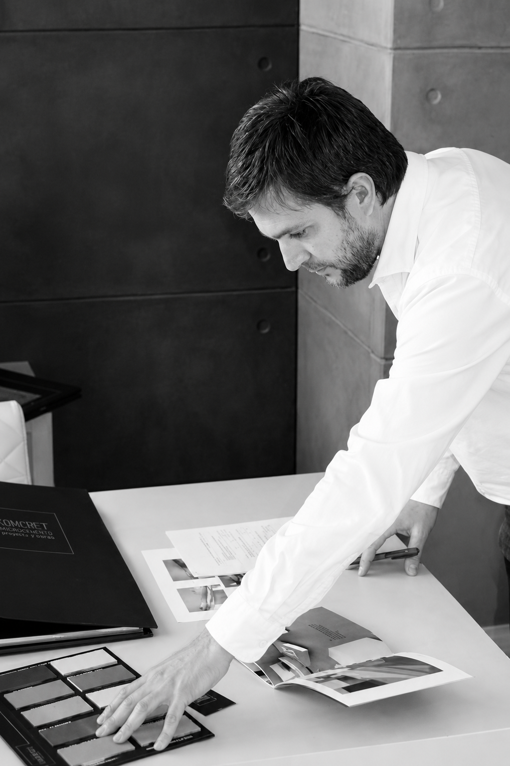 Leo Fernández Founder y CEO de KOMCRET Microcemento